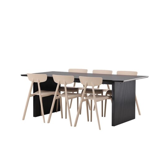 Venture Home Spisegruppe Venture Home Vail med 6 Ursholmen Stoler GR22977V