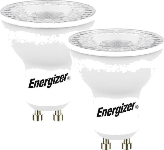 Energizer Gu10 Led Pære 4,2W 345 Lm 3000K Varm Hvit 2 Stk
