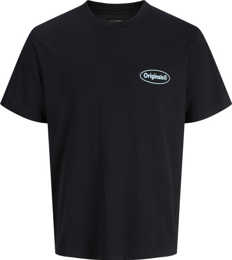Jack & Jones Junior   T skjorte jorRiviera Vintage Poster Back Tee   Svart