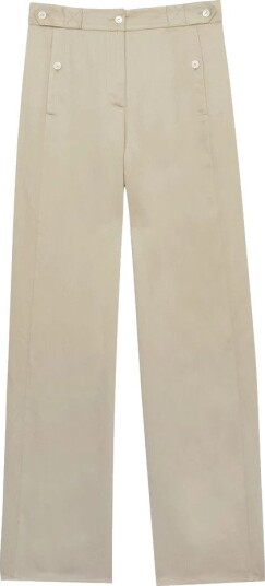 Ines de la Fressange Paris Dame Bukser Beige XS,