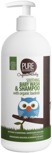 Pure Beginnings Soothing Baby Wash & Shampoo 500 ml Pure Beginnings Soothing Baby Wash & Shampoo 500 ml