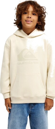 Quiksilver Comp Logo Hoodie Youth   Cream   12