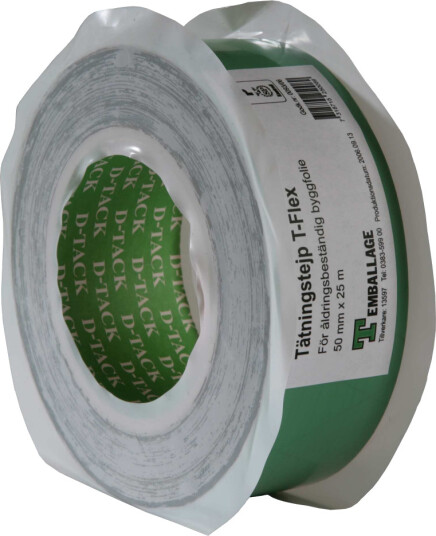 T Emballage T Flex Tetningsteip 50 mm x 25 m Maskintilbehør & forbruk