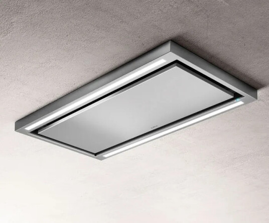 Eico Cloud Seven IX/A/90 Takmontert Ventilator Rustfritt Stål med Belysning