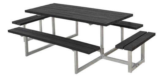 Piknikbord PLUS Basic med Påbygg 260 cm ReTex