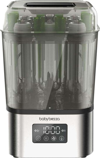Baby Brezza SuperQuick Sterilizer Dryer, Stainless Steel