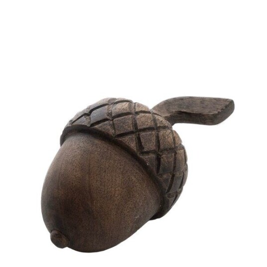 Sögne Home Dekorasjon nøtt 6 cm mangotre