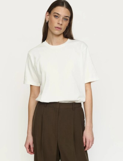 Soft Rebels Sredana Print T Shirt White XXL