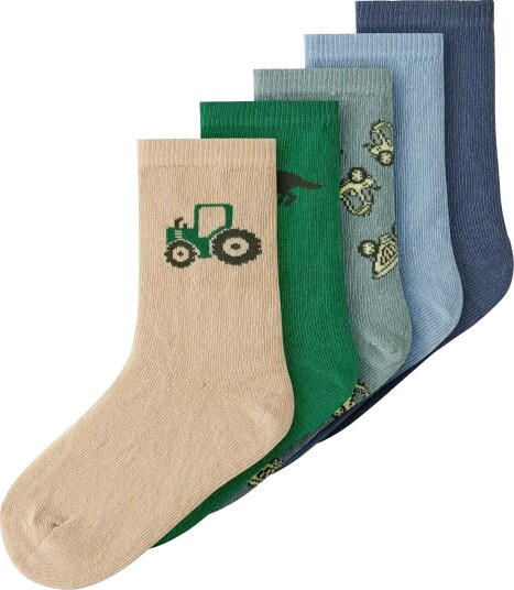 Name It Nmmvagn 5P Sock Multi/patterned 31 33