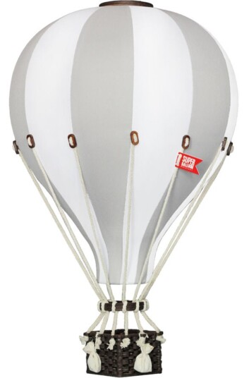 Super Balloon Luftballong M Lysegrå