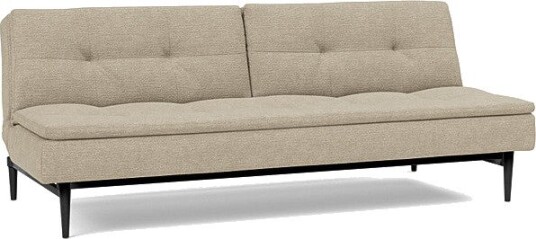 Sovesofa Dublexo med Sort Styletto ben B 6003780