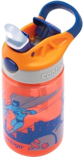 Contigo Kids Gizmo Flip Nectarine With Superhero Contigo Kids Gizmo Flip Nectarine With Superhero
