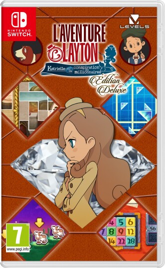Layton's Mystery Journey: Katrielle and the Millionaires' Conspiracy - Deluxe Edition (Switch)