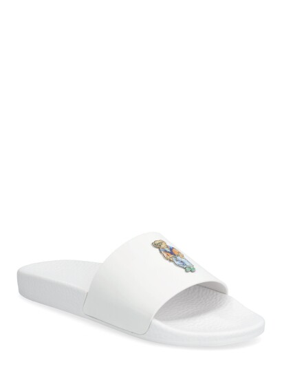 Polo Ralph Lauren Polo Bear Slide White 43