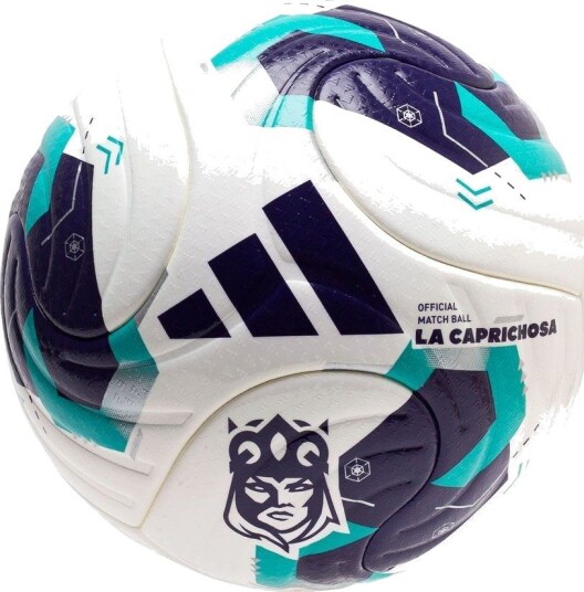 adidas Fotball Queens League Pro Hvit/Lilla/Turkis Str. 5