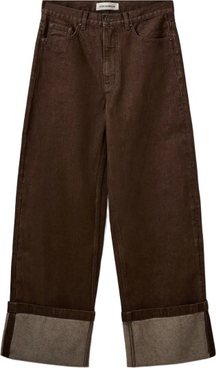 Sofie Schnoor Mishasw Fold Up Jeans   Brown   38