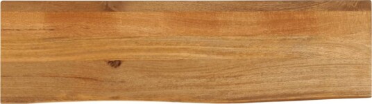 Bordplate 100x30x3,8 cm naturlig kant heltre mango