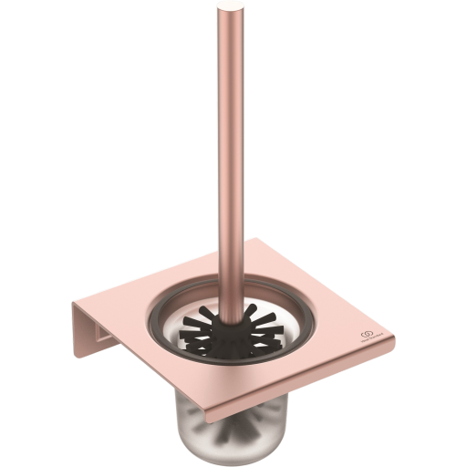 Ideal Standard Alu+ toalettbørste matt roségull