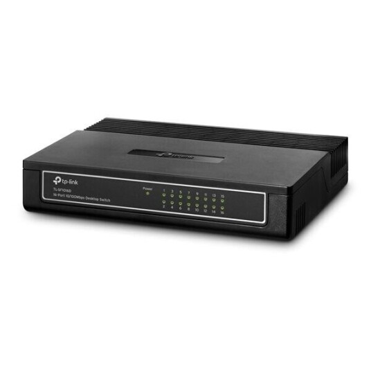 TP-Link TL-SF1016D 16-Port 10/100Mbps Desktop Switch (6935364020293)