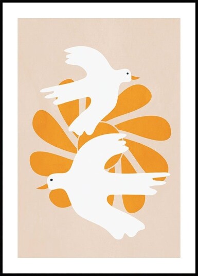 Abstract Flight Plakat Plakat / 50x70cm Abstract Flight Plakat Plakat / 50x70cm