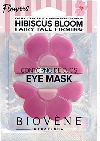 Biovène HIBISCUS BLOOM Fairy-Tale Firming! Eye Pad Mask for Dark Circ