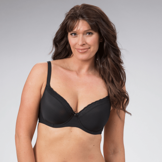 Trofe Laila Underwire Bra BH Svart polyamid D 80 Dame Trofe Laila Underwire Bra BH Svart polyamid D 80 Dame