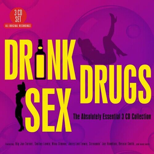 MediaTronixs Various Artists : Drink, Drugs, Sex: The Absolutely Essential Collection CD Box Pre-Owned