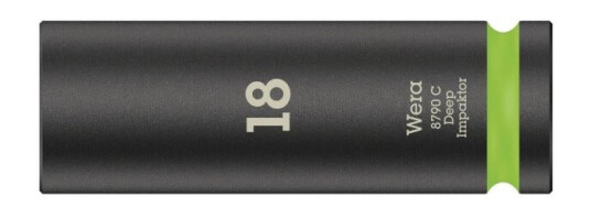 Wera 8790 C Impaktor Deep 05004835001 Unbrako Topnøgleindsats 18 Mm 1/2 (12,5 Mm)