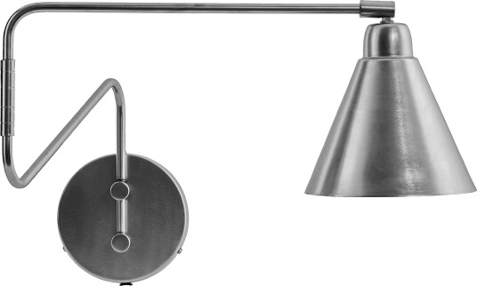 Game Vegglampe Brushed Silver Game Vegglampe Brushed Silver