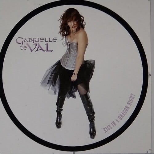 Gabrielle De Val Kiss In A Dragon Night LP/Vinyl Gabrielle De Val Kiss In A Dragon Night LP/Vinyl