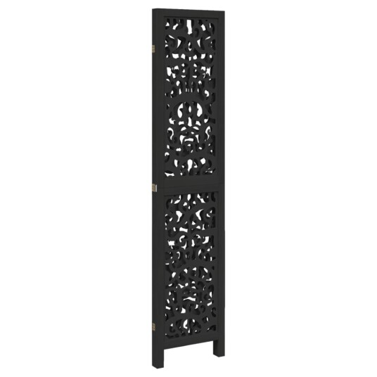  Romdeler 3 paneler svart heltre keisertre 8721012074460