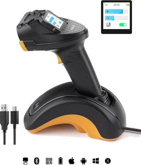 Inateck Pro 8 strekkodeskanner svart Inateck Pro 8 strekkodeskanner svart