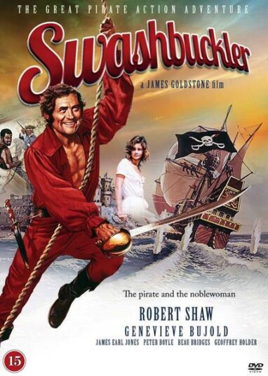 Swashbuckler 1976 Karibiens Vågehals DVD