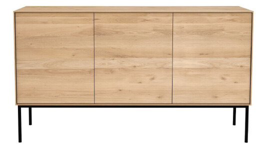 Ethnicraft Whitebord sidebord Eik-Metall 3 d?rer