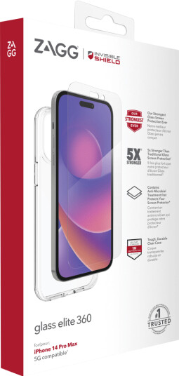 Zagg Invisibleshield Glass Elite 360 Iphone 14 Pro Max Blank