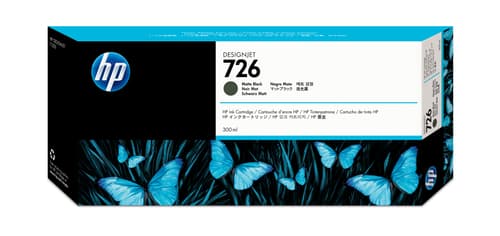 HP Blekk Matt Svart No.726 300ml