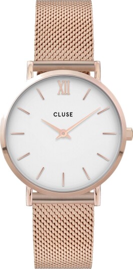 Cluse Minuit Rose White Mesh CW0101203001