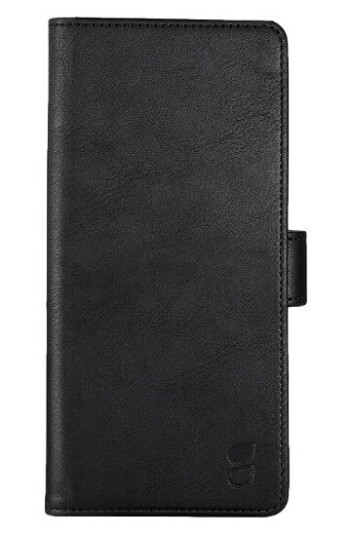 Gear Lommebokdeksel i Skinn for Motorola Moto G22 - Svart