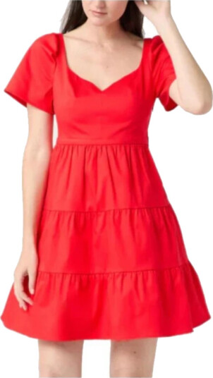 NAF NAF Dame Kjoler Rød M, NAF NAF Dame Kjoler Rød M,