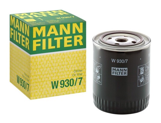 Oljefilter MANN FILTER W 930/7 Oljefilter MANN FILTER W 930/7