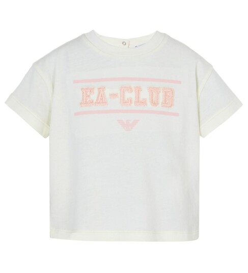 Giorgio Armani Emporio Armani T skjorte Hvit m. Rosa Emporio Armani 24 md T skjorte
