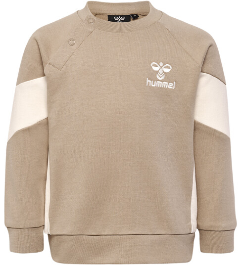 Hummel Collegegenser HmlKris Sølv Mink 56 Collegegenser Brun