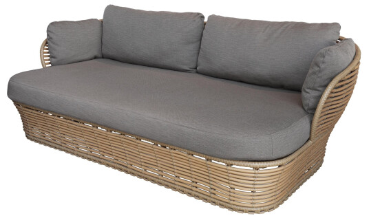 Cane-line Basket 2-seters sofa Taupe Natur