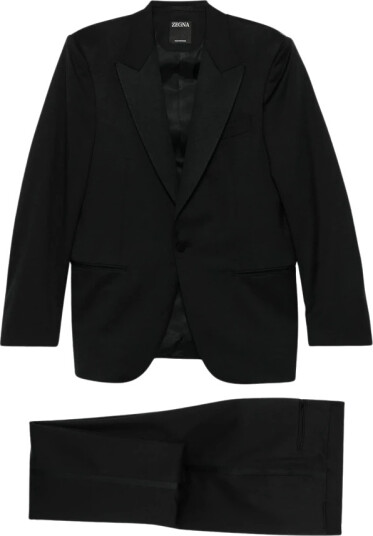 Zegna Herre Dress Svart M,