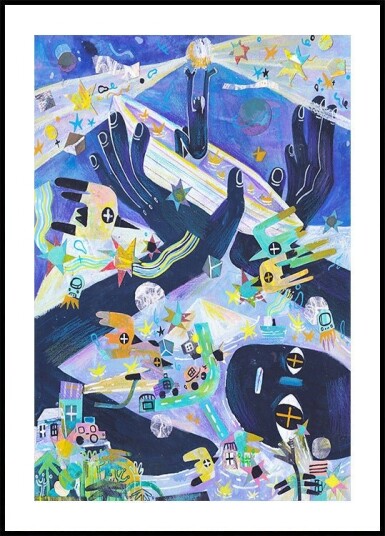 Tide in the Evening Plakat / 40x50cm