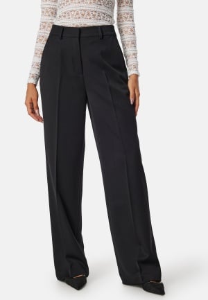Happy Holly Straight Suit Pants Black 52