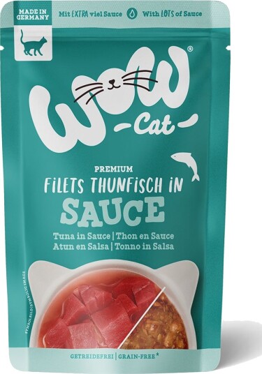 Wow Cat Våtfôr I Saus Tunfisk 8 X 85 G Wow Cat Våtfôr I Saus Tunfisk 8 X 85 G