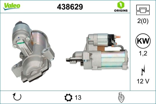 VALEO 438629 Starter VALEO 438629 Starter