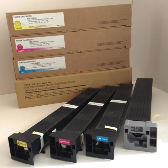 TB Tonerpakke Sort/Cyan/Magenta/Gul (900g/3x530g) TB Premium toner