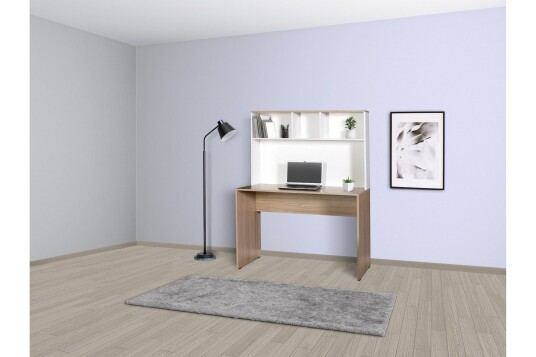 Erez Skrivebord 52x110 cm Eik/Hvit
